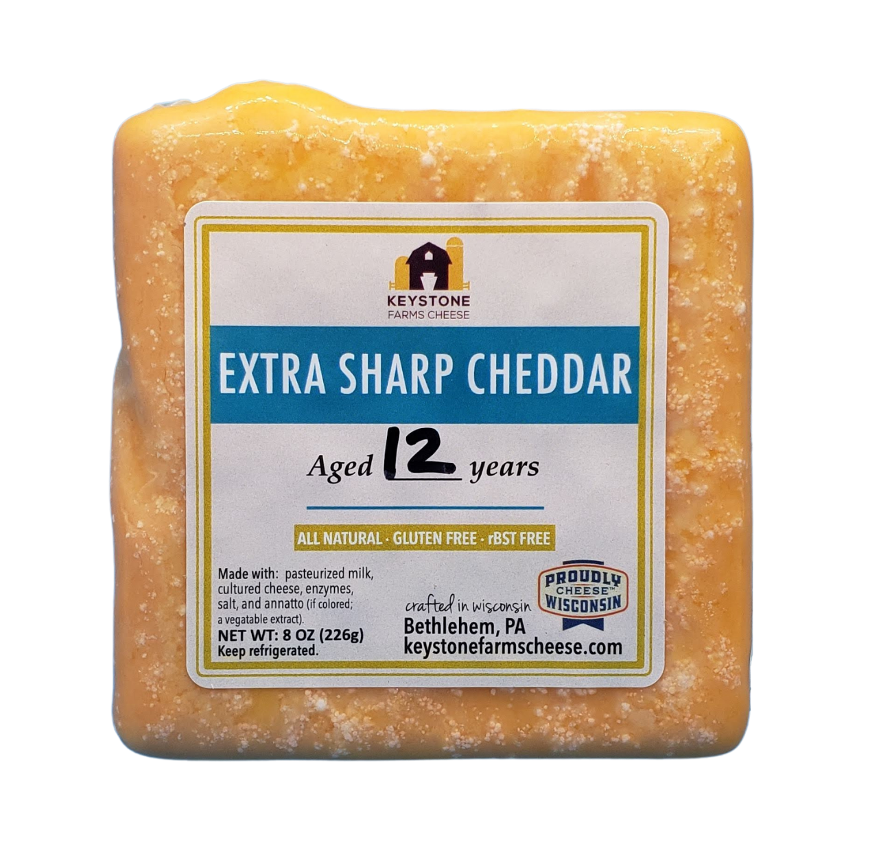 12 Year Aged White Cheddar