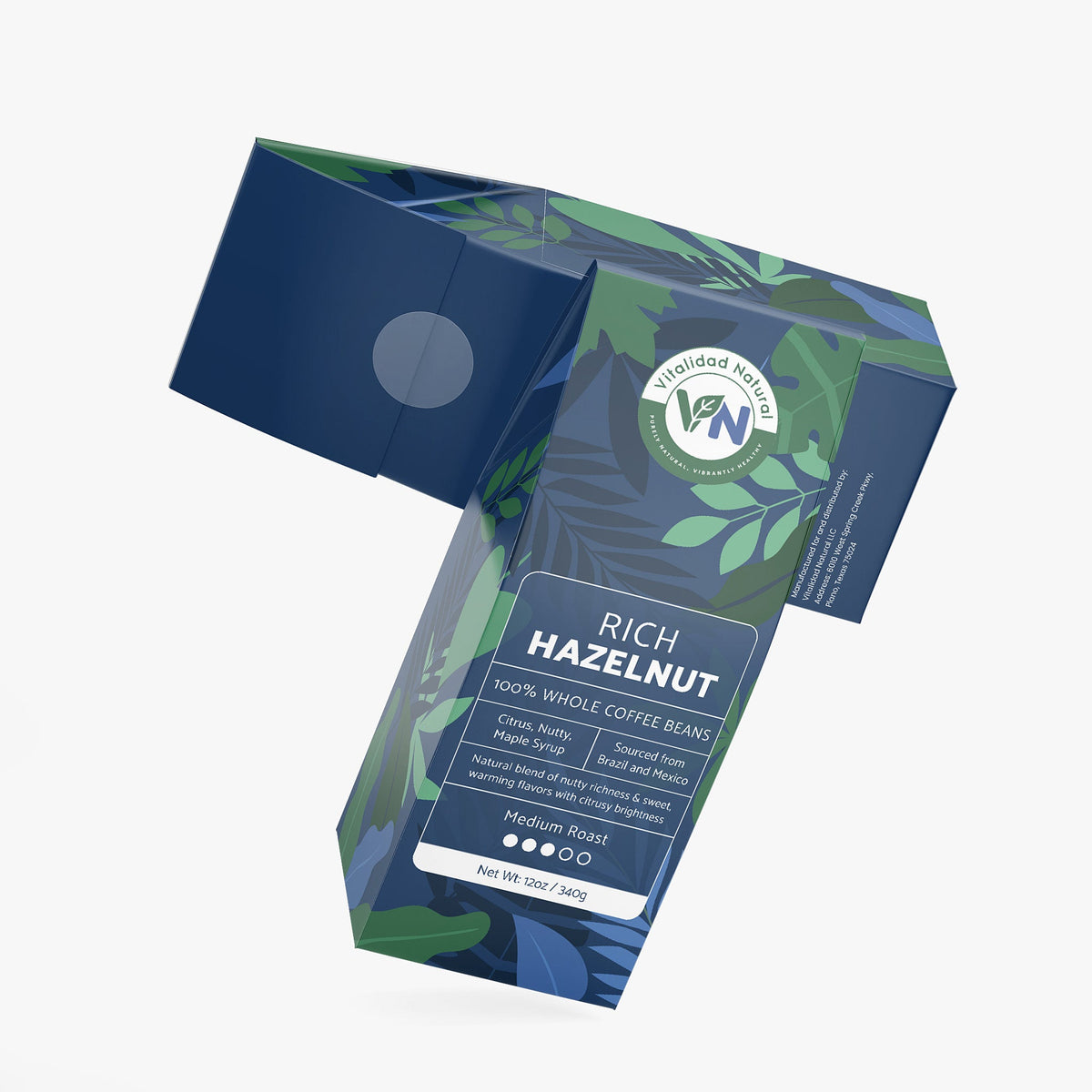 Rich Hazelnut Coffee (Medium Roast)