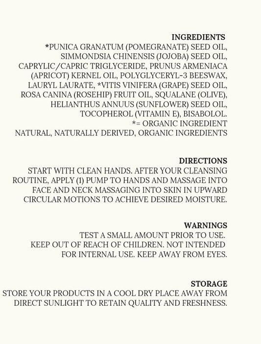 Skinful Facial Serum for Soft Youthful Skin, Nourishing Firming Face Serum for Glowing Skin - 2oz