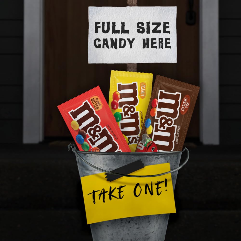 Mars Variety Pack - M&M's, Snickers & Twix Full Size Chocolate Bars (18 Count)