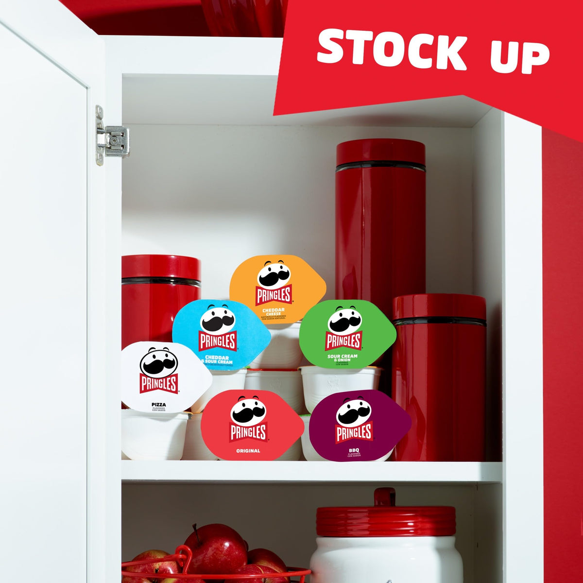 Viral Pringles Variety Pack - 27 Snack Cups, 6 Iconic Flavors