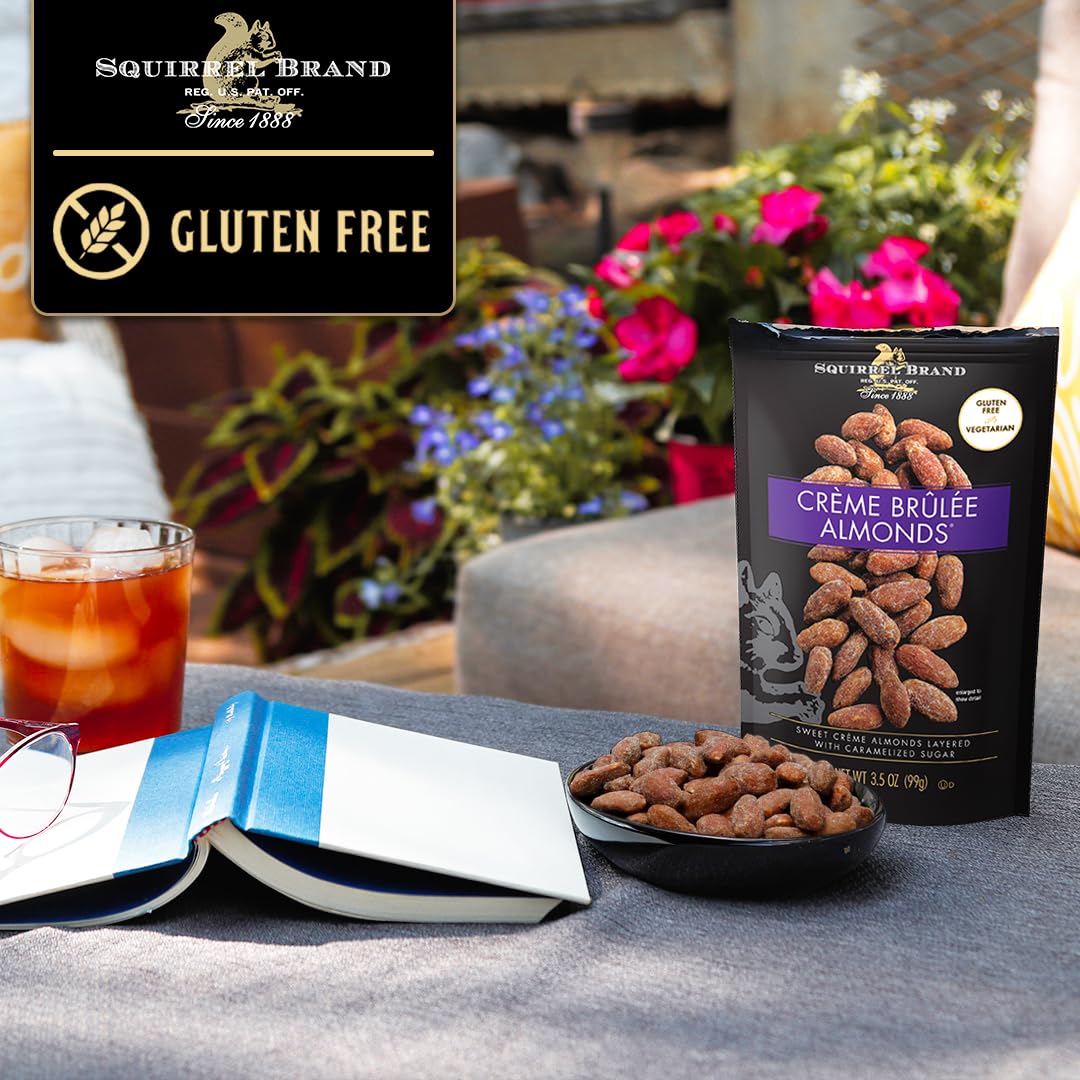 Squirrel Brand Sweet Brown Butter Cashews - Gourmet Artisan Nuts (3.5 oz)