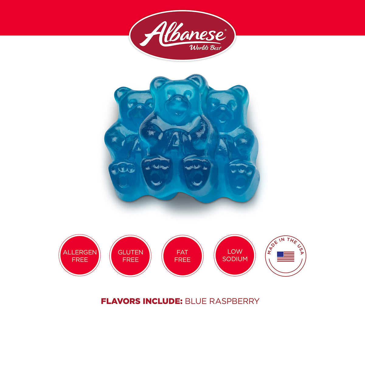 TikTok Viral Albanese Gummi Bears - World's Best 12 Flavors