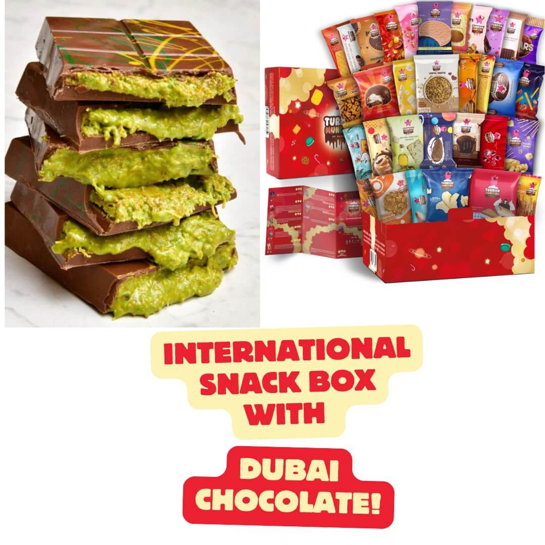 TikTok Viral Premium Turkish Snack Box - 12 Authentic Treats