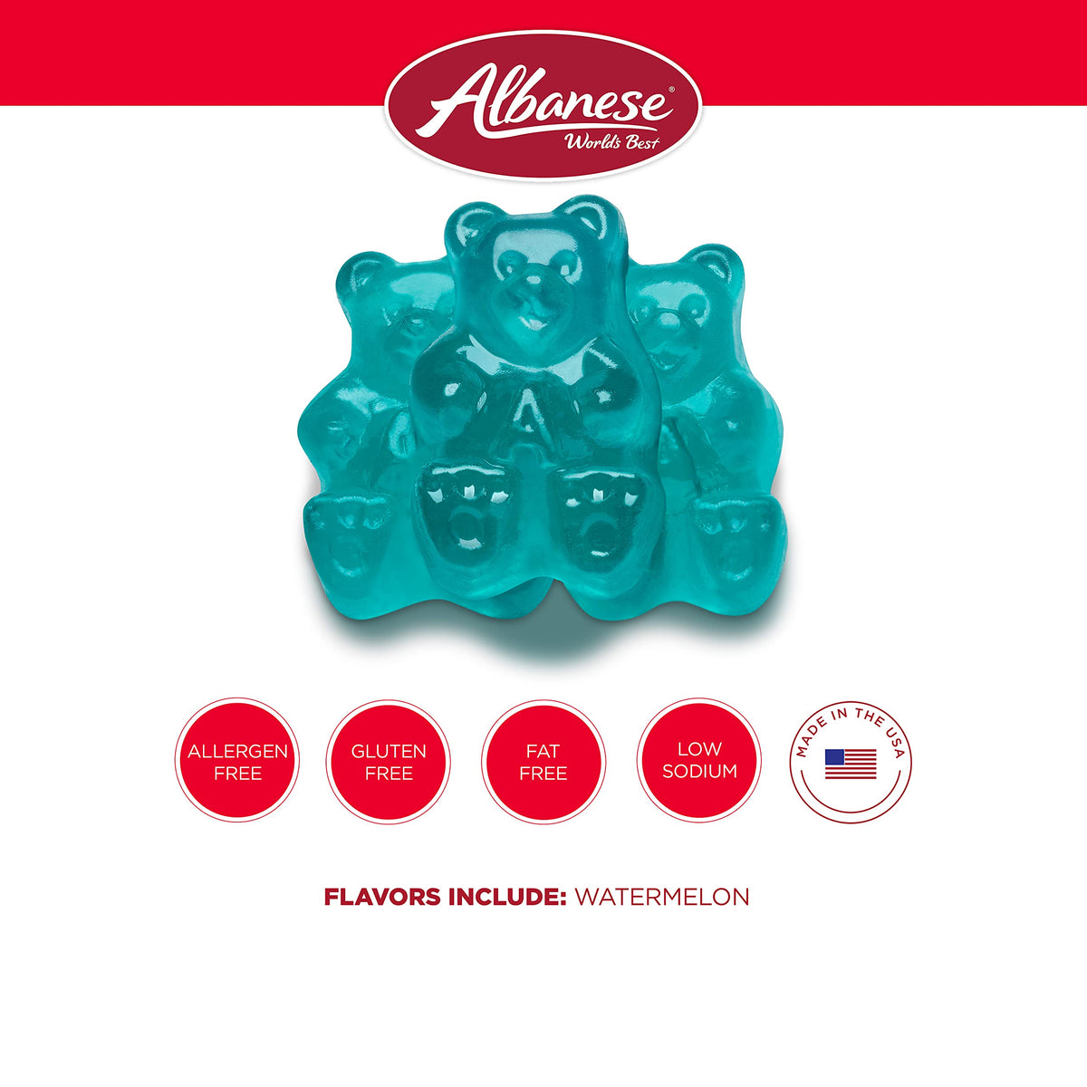 TikTok Viral Albanese Gummi Bears - World's Best 12 Flavors