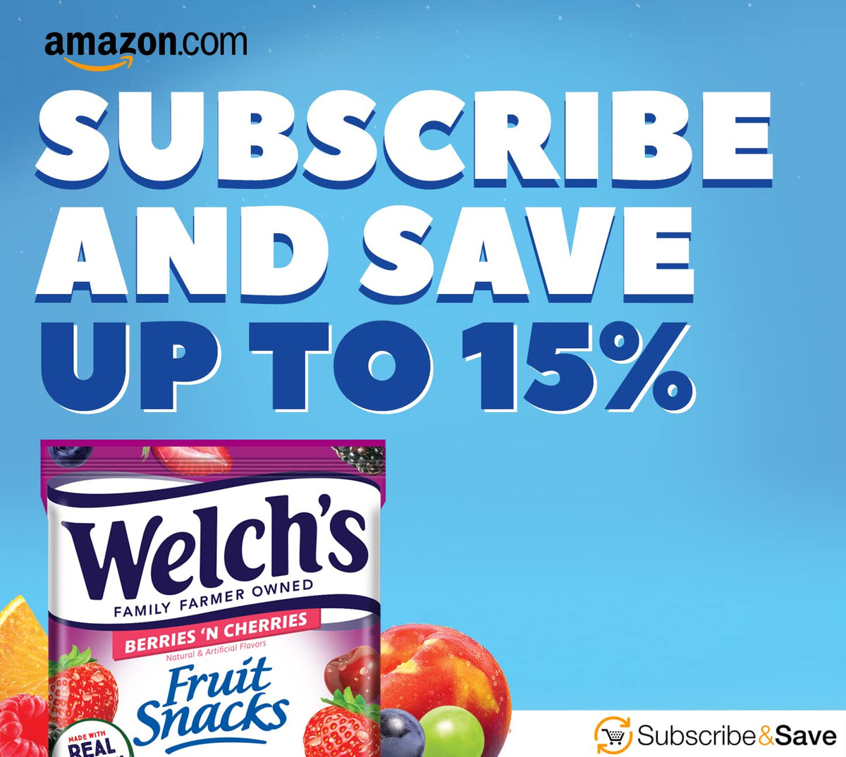 Welch's Fruit Snacks, Mixed Fruit Snack Box, Gluten Free, 0.8oz Snack Packs (Pack of 40)