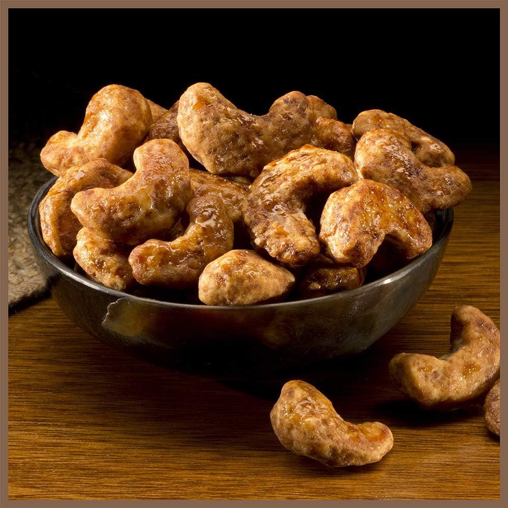 Squirrel Brand Sweet Brown Butter Cashews - Gourmet Artisan Nuts (3.5 oz)