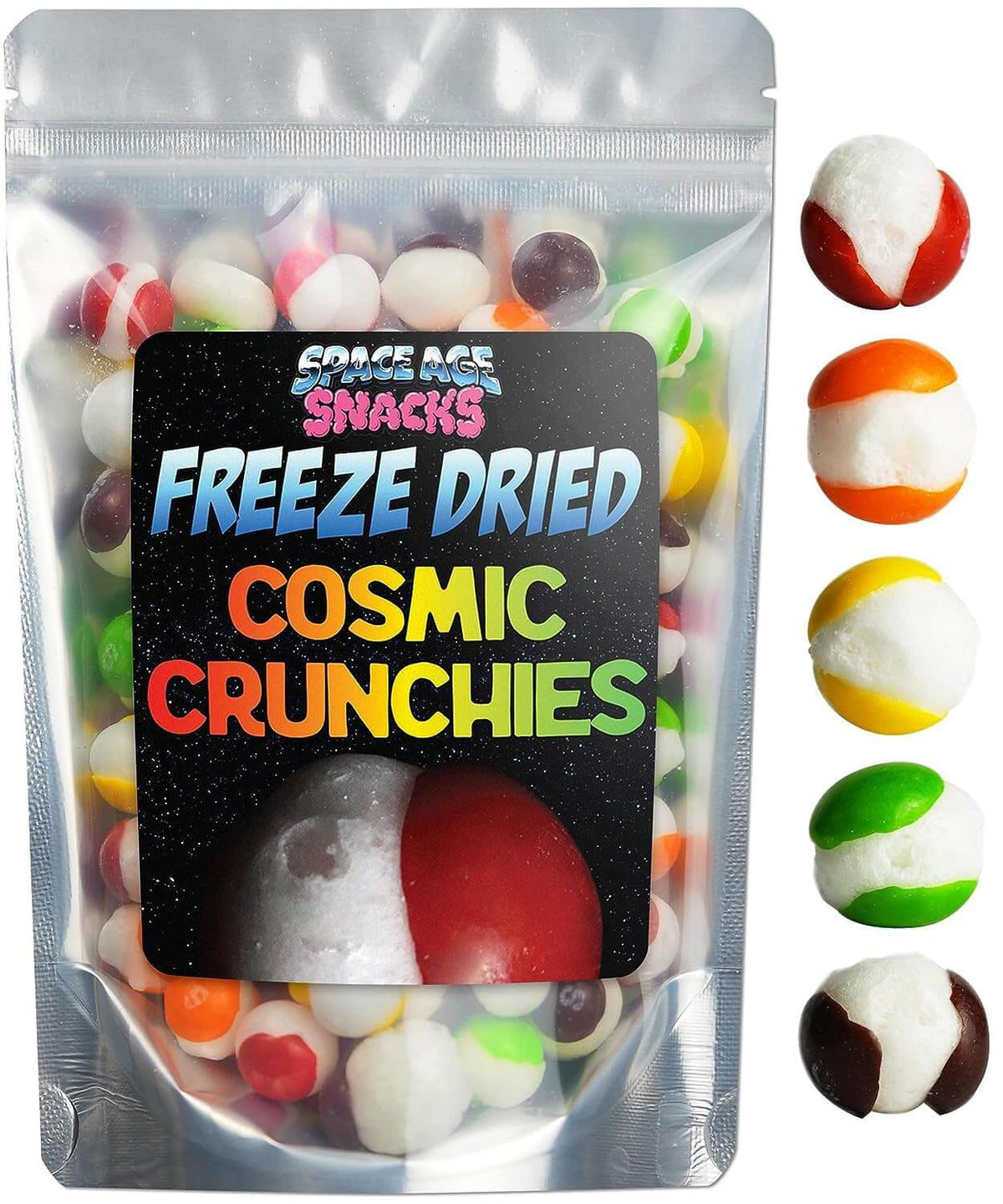 Cosmic Crunchies Freeze-Dried Candy - Viral TikTok Crunchy Snack (4 oz)