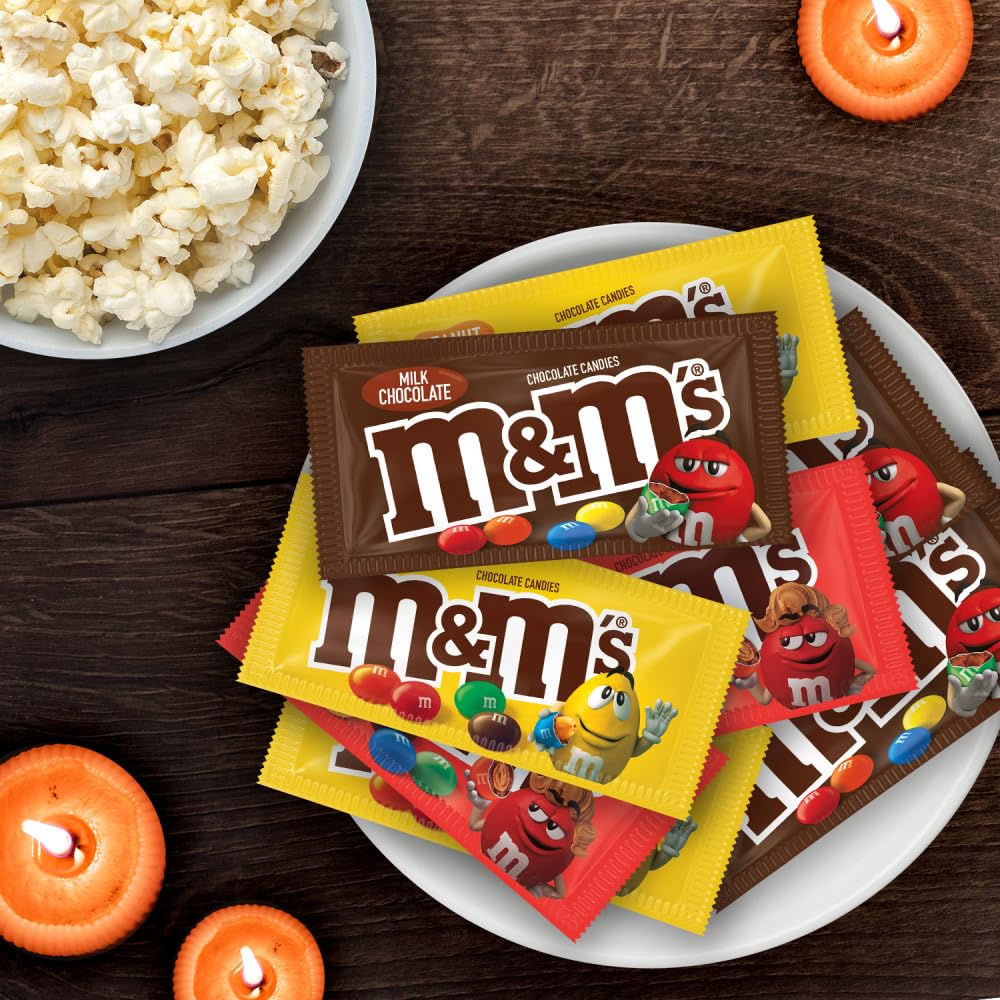 Mars Variety Pack - M&M's, Snickers & Twix Full Size Chocolate Bars (18 Count)