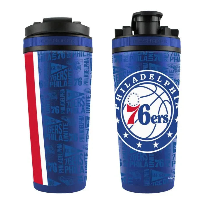 Philadelphia 76ers 26oz 4D Stainless Steel Ice Shaker - Clearance