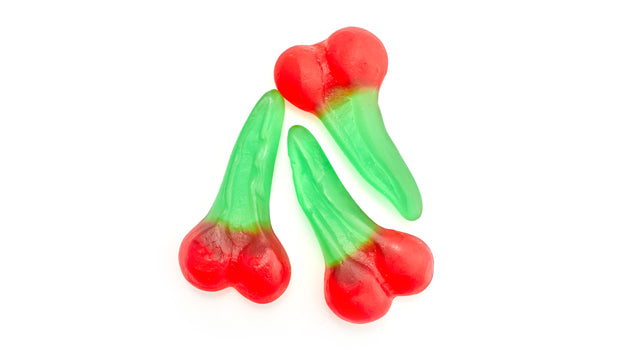 Twin Gummy Cherries Candy