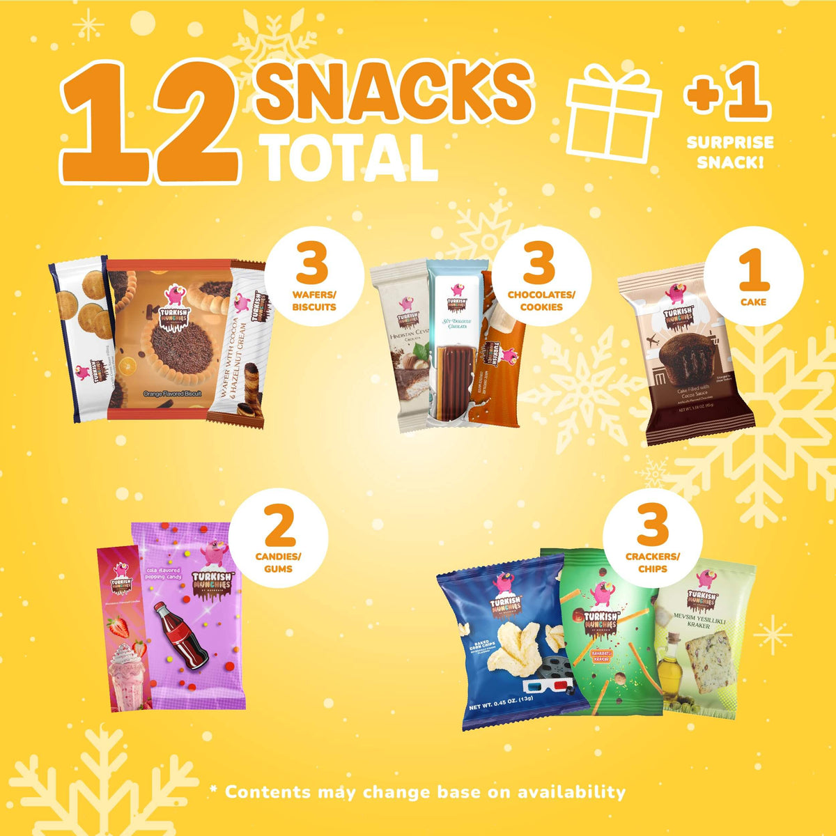 Viral Premium Turkish Snack Box - Authentic International Treats