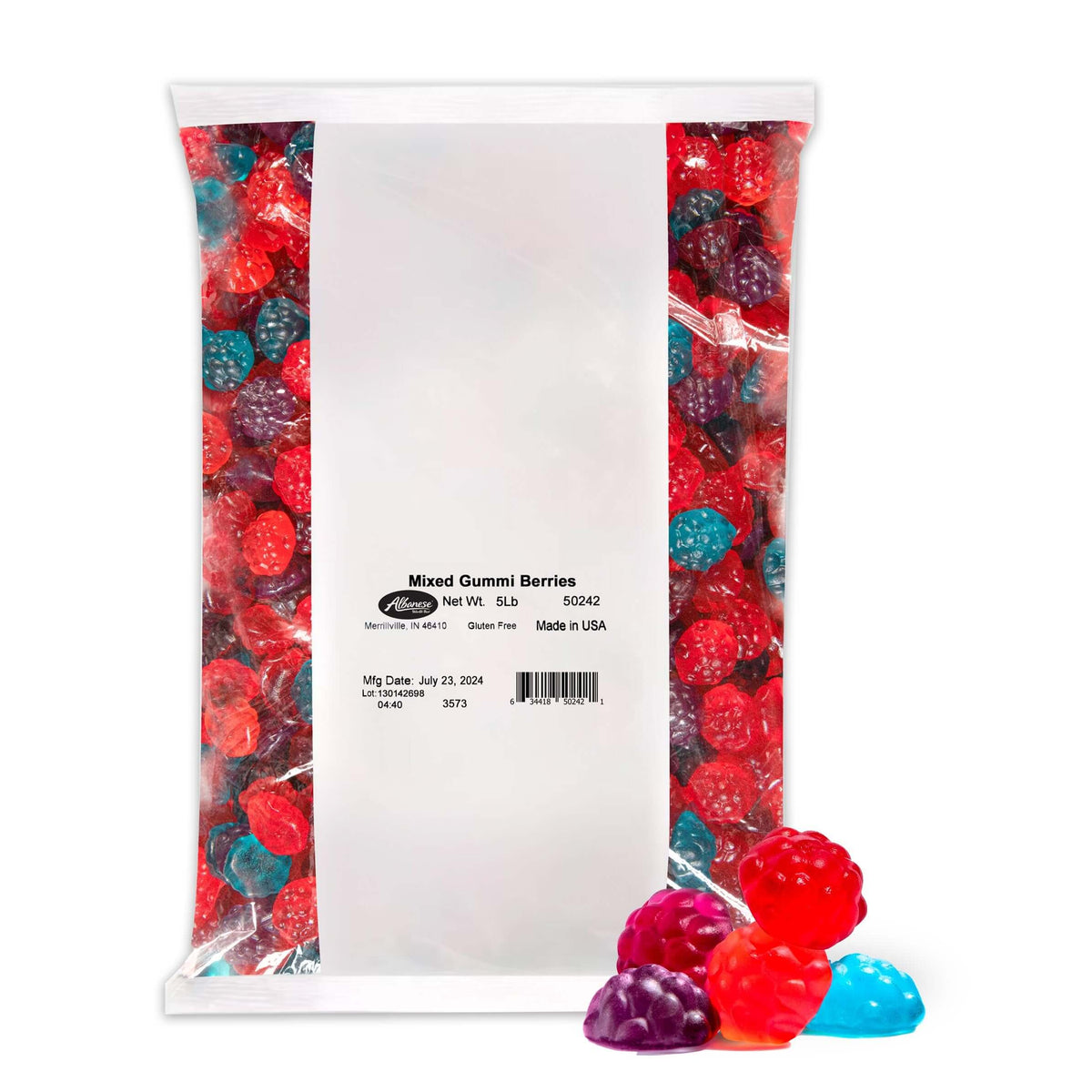 Albanese World's Best Gummi Candy - 5 Pound Bulk Bags - Multiple Varieties