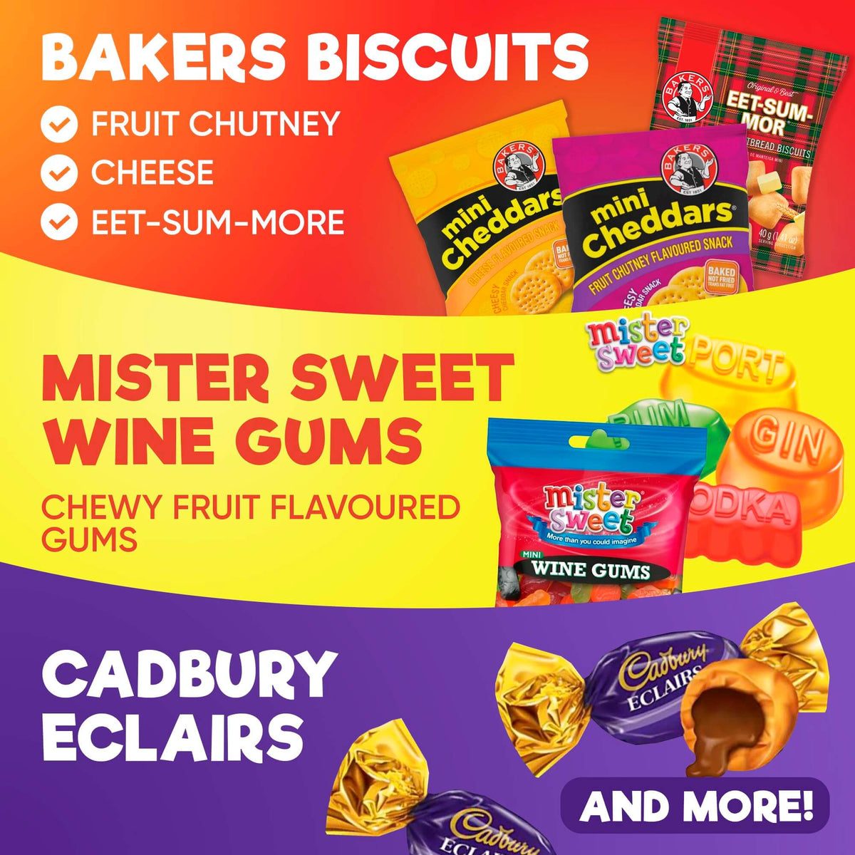 Premium South African Snack Box - 36 Authentic Treats & Confectionery