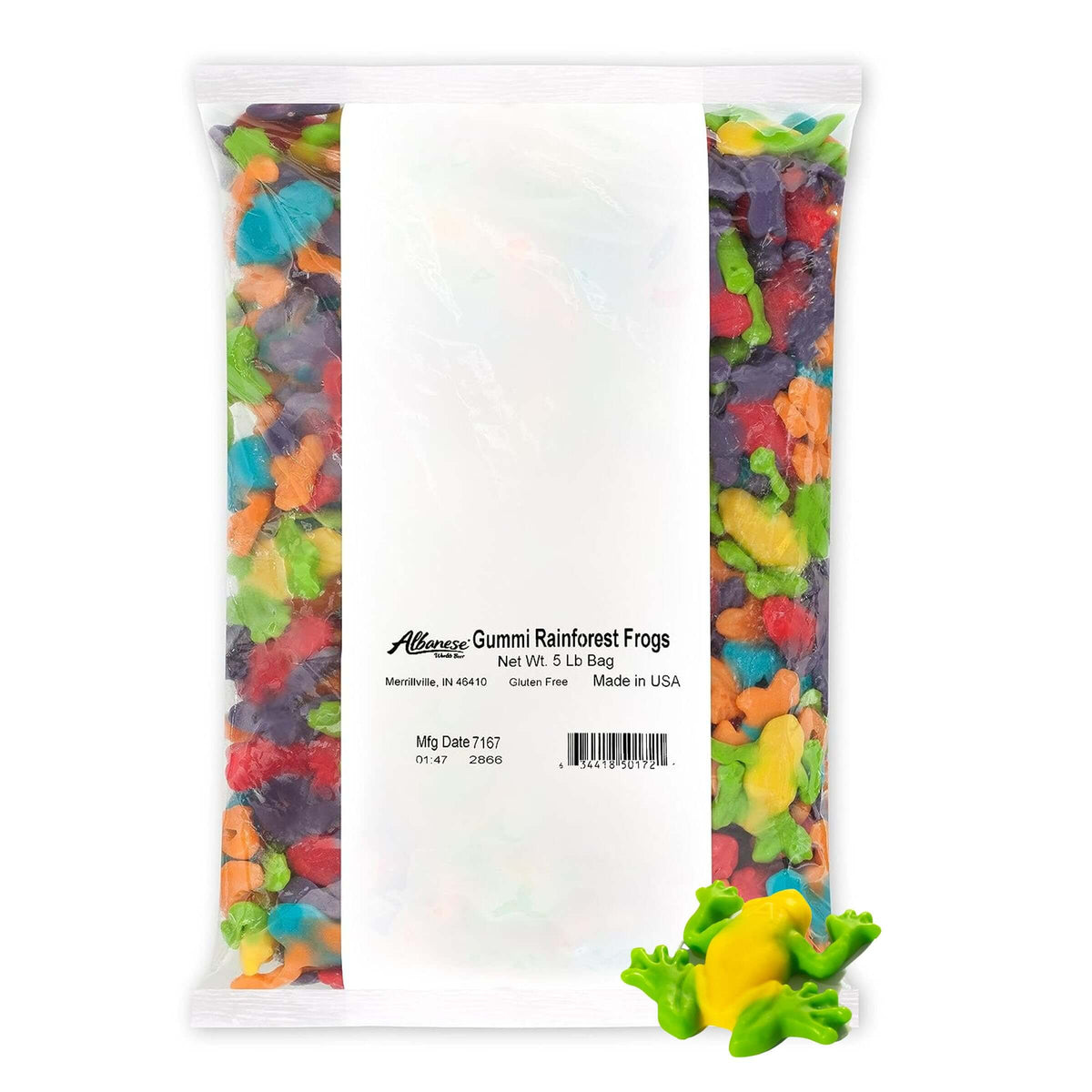 Albanese World's Best Gummi Candy - 5 Pound Bulk Bags - Multiple Varieties