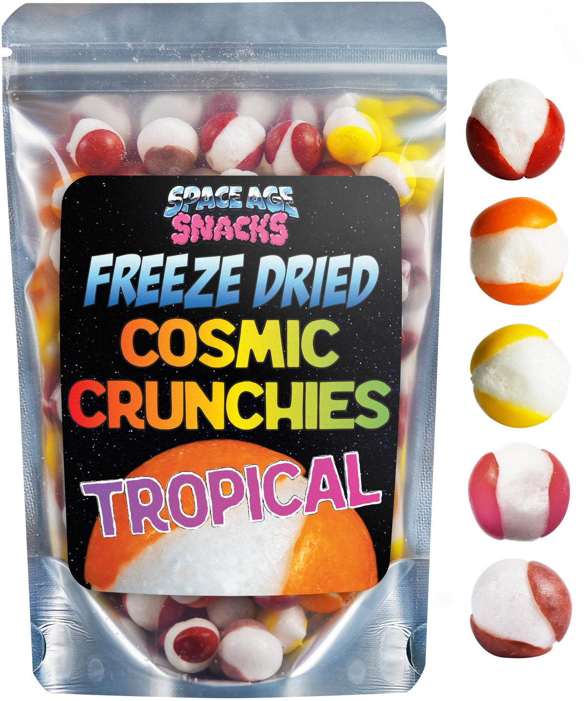 Cosmic Crunchies Freeze-Dried Candy - Viral TikTok Crunchy Snack (4 oz)