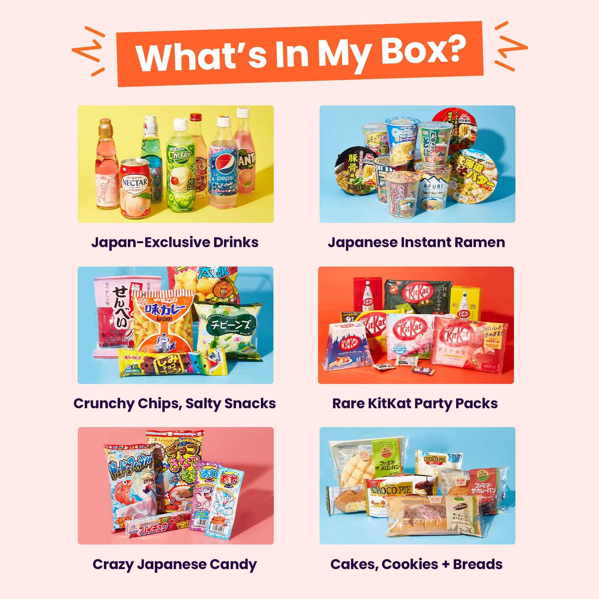 Viral TokyoTreat Premium Japanese Snack Box - Exclusive KitKat & Pocky Flavors