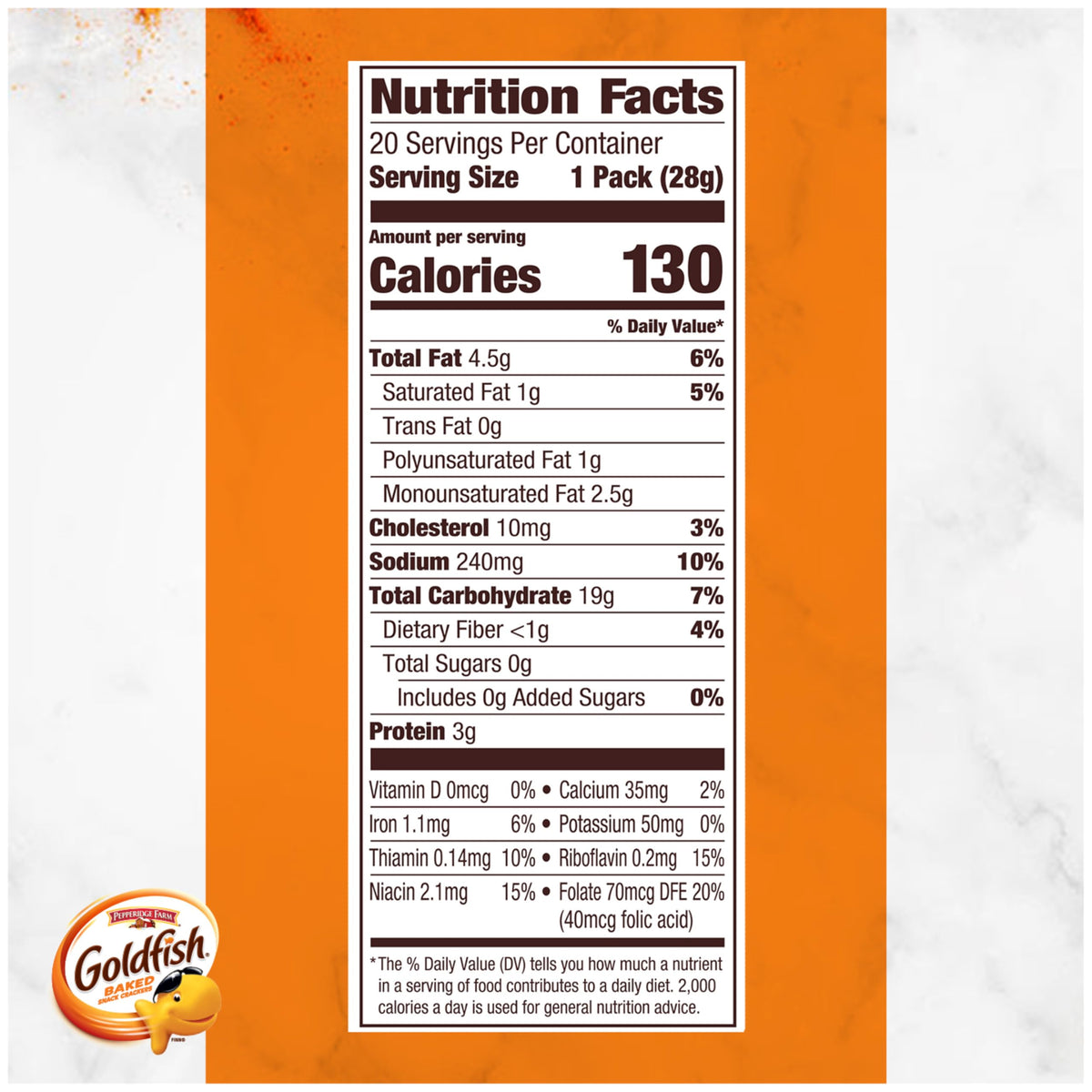 Classic Delight Goldfish Crackers Big Smiles Variety Pack - Cheddar, Colors & Pretzels | 30 Count