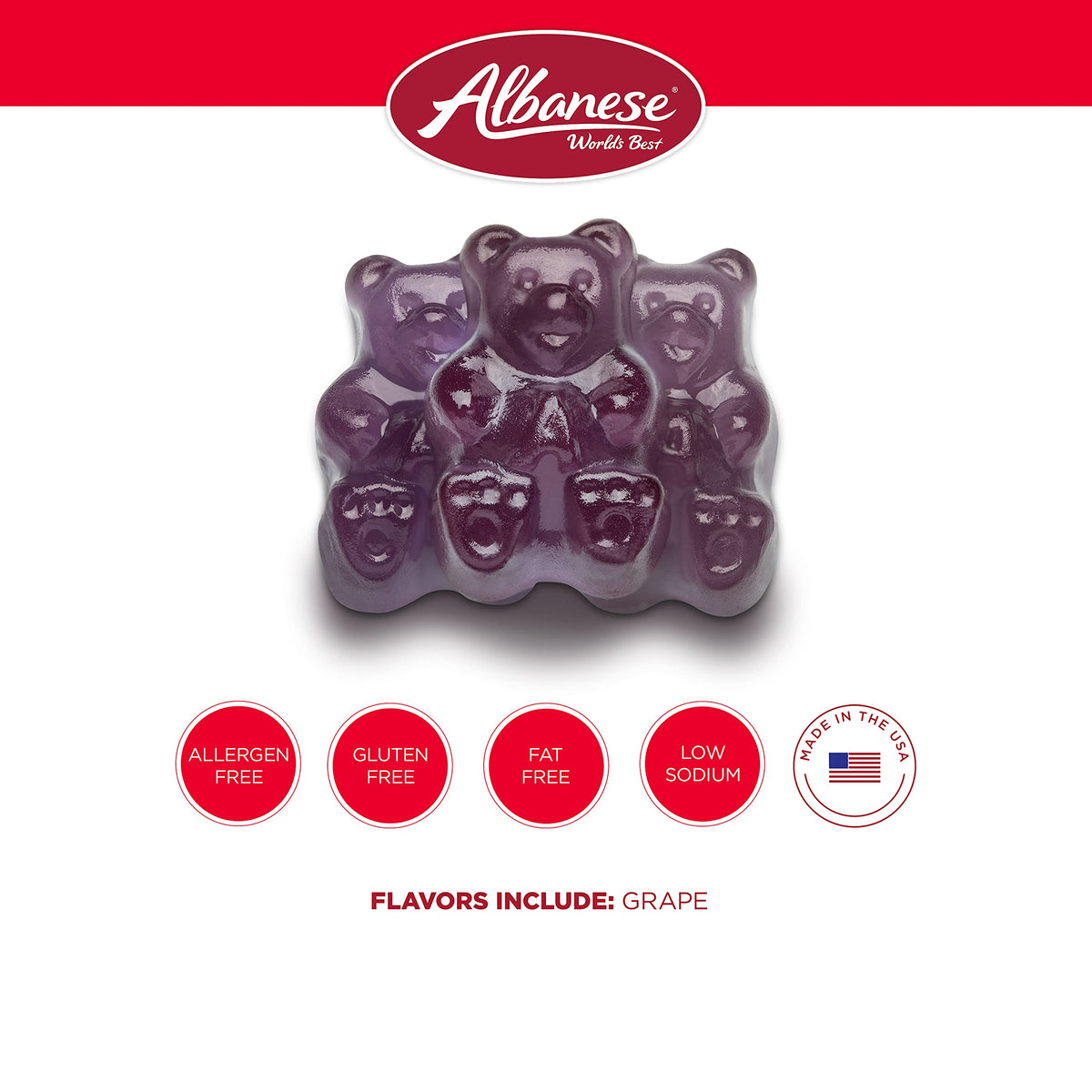 TikTok Viral Albanese Gummi Bears - World's Best 12 Flavors