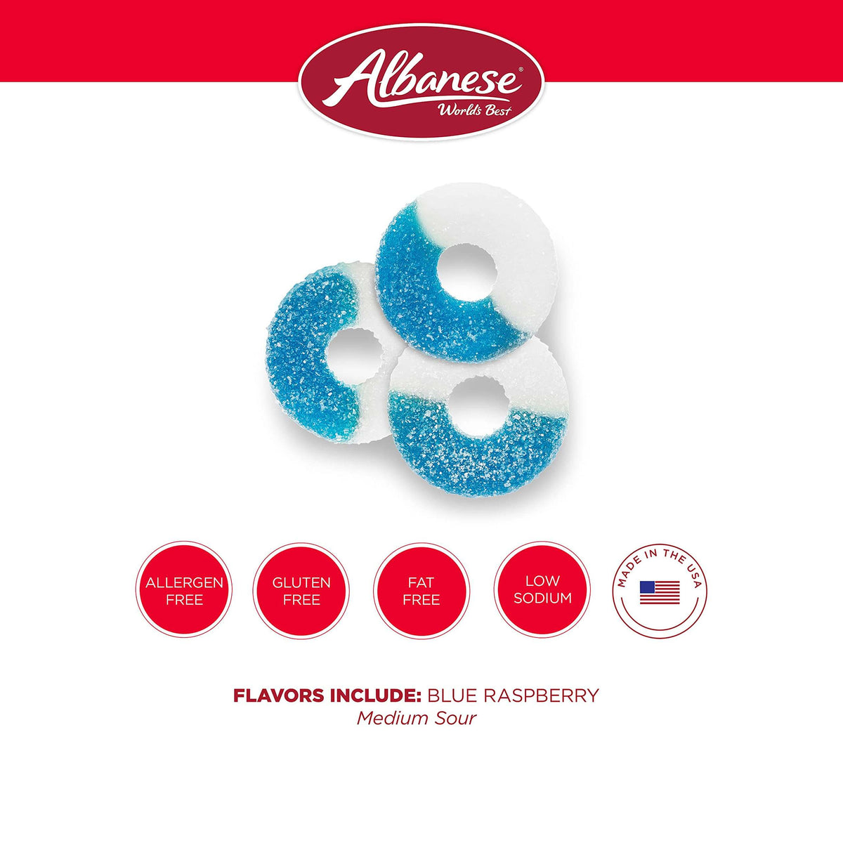 Albanese World's Best Gummi Candy - Bulk Bags - Multiple Varieties Available