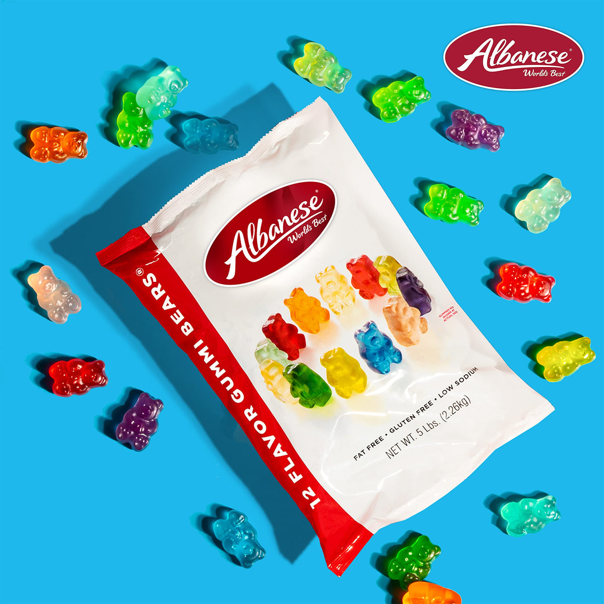 TikTok Viral Albanese Gummi Bears - World's Best 12 Flavors