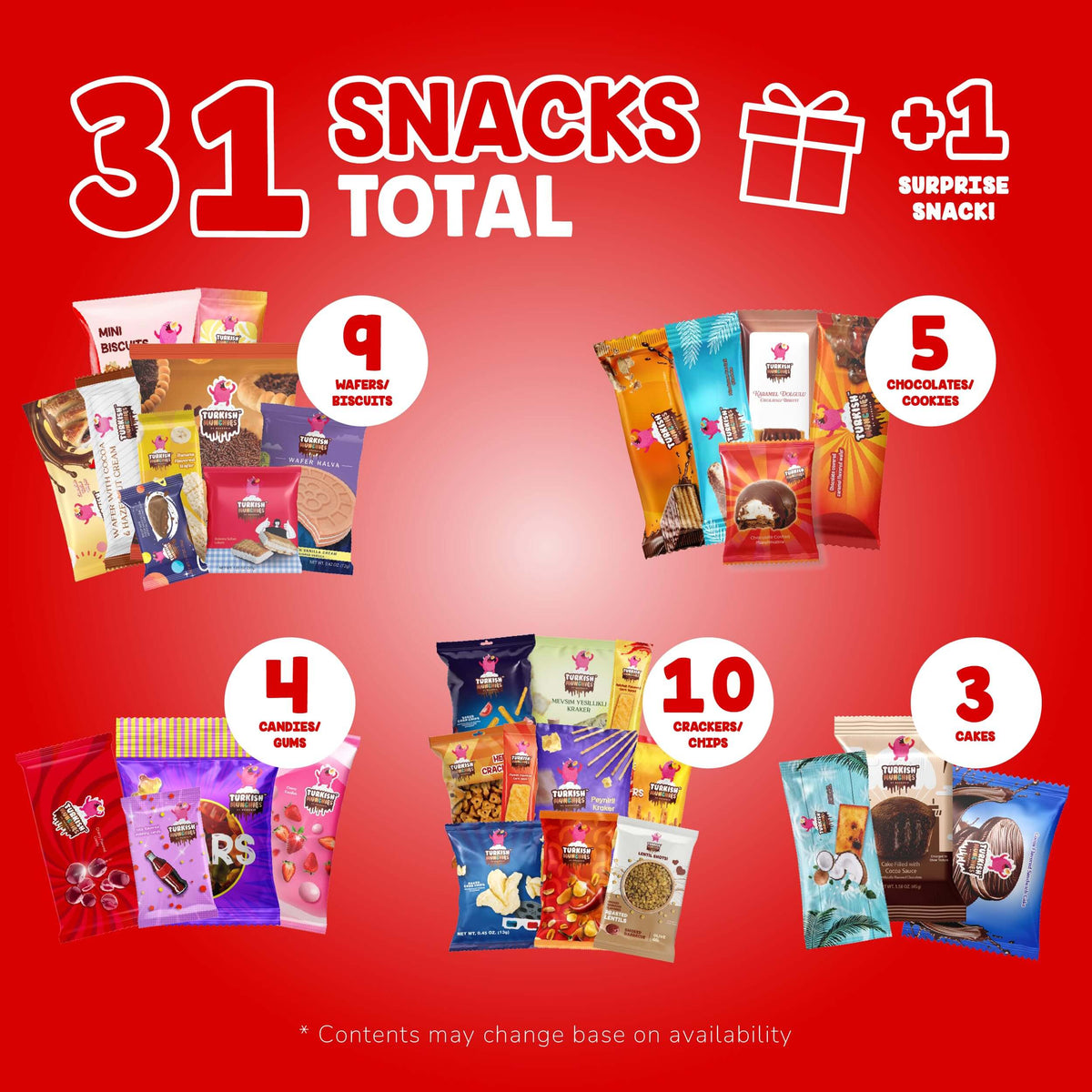 Viral Premium Turkish Snack Box - Authentic International Treats