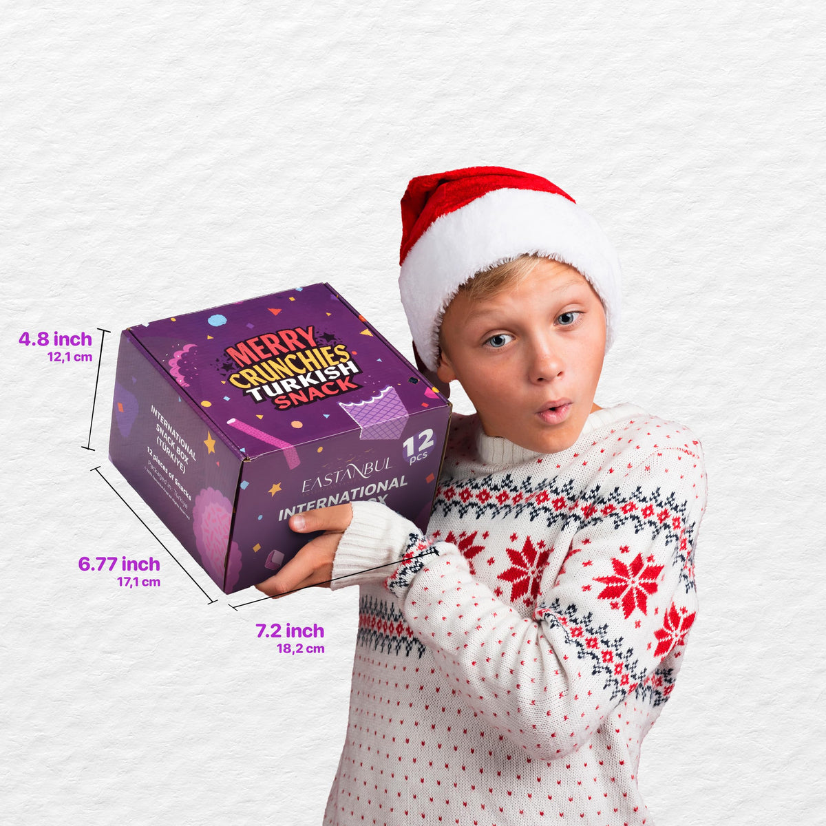 Premium International Snack Box - 12 Full-Size Global Treats | World Snacks