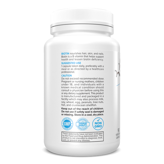 Portions Master Biotin Hair, Skin & Nails Support (90 Count)