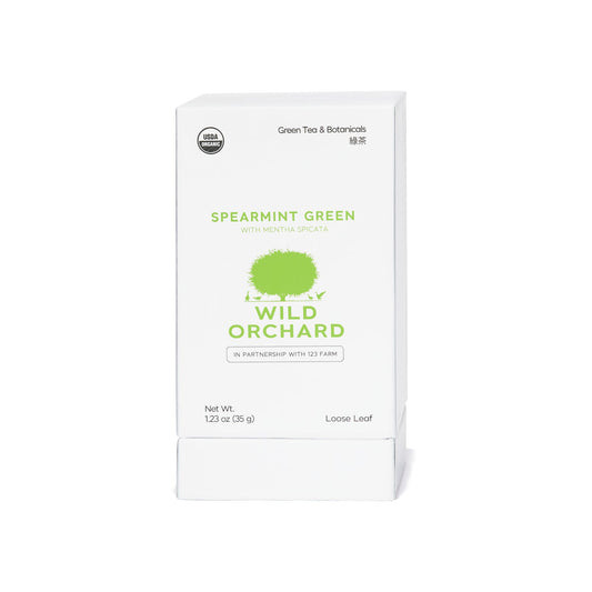 Spearmint Green - Organic Loose Leaf Green Tea