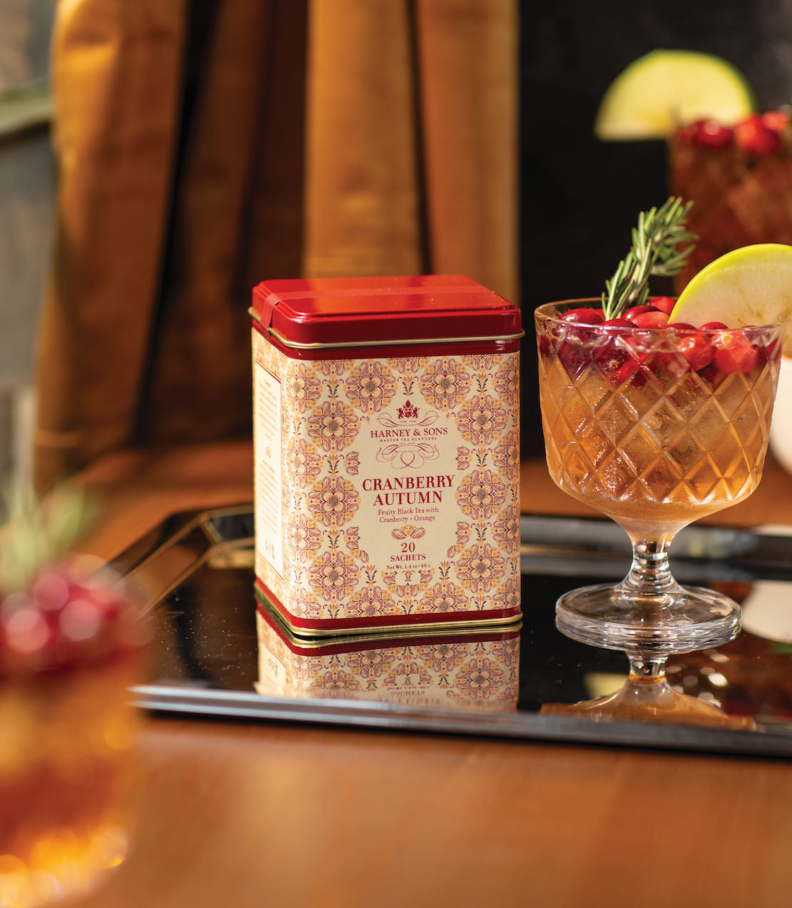 Cranberry Autumn, Tin of 20 Sachets