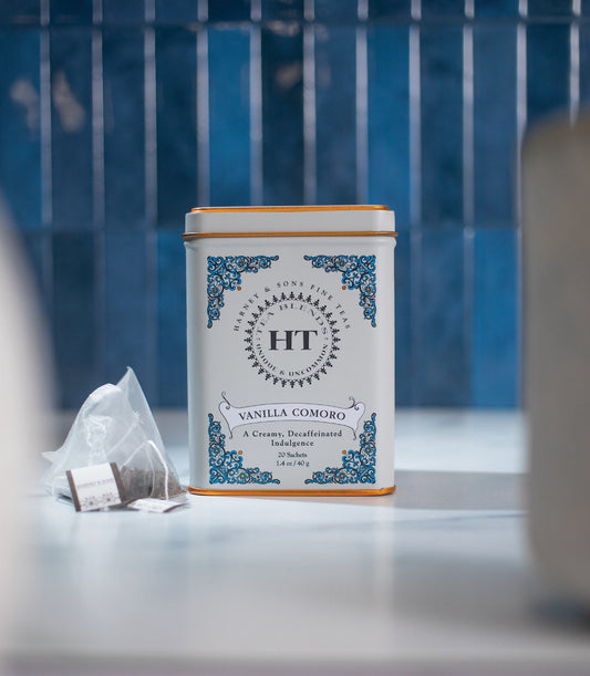 Decaf Vanilla Comoro, HT Tin of 20 Sachets