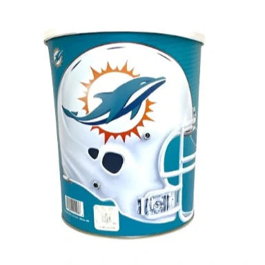 JGB Sports - Miami Dolphins Gift Tin Basket - Made In America