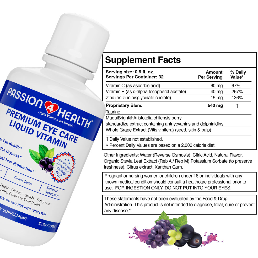 Daily Liquid Eye Care Vitamin - NutritionAdvice