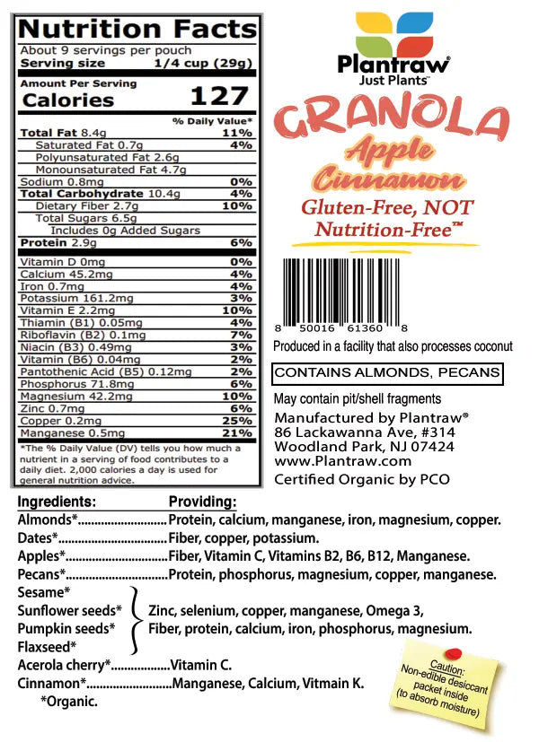 Pancake Mix (Hard Granola) - Apple Cinnamon