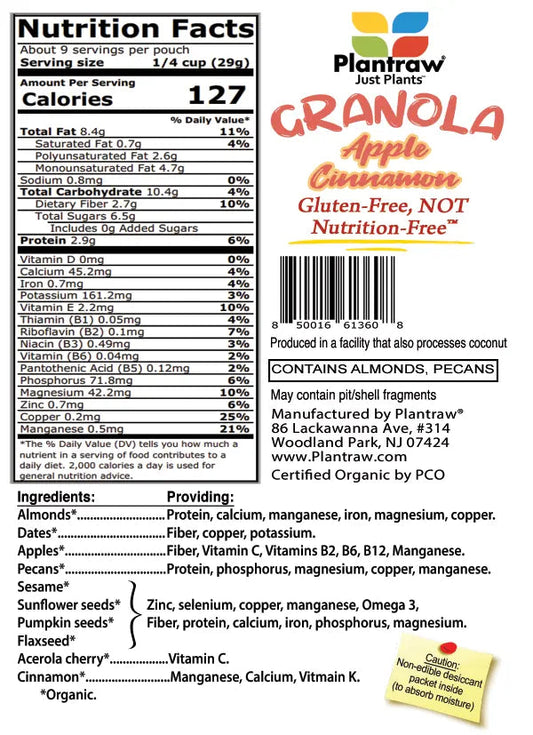 Pancake Mix (Hard Granola) - Apple Cinnamon