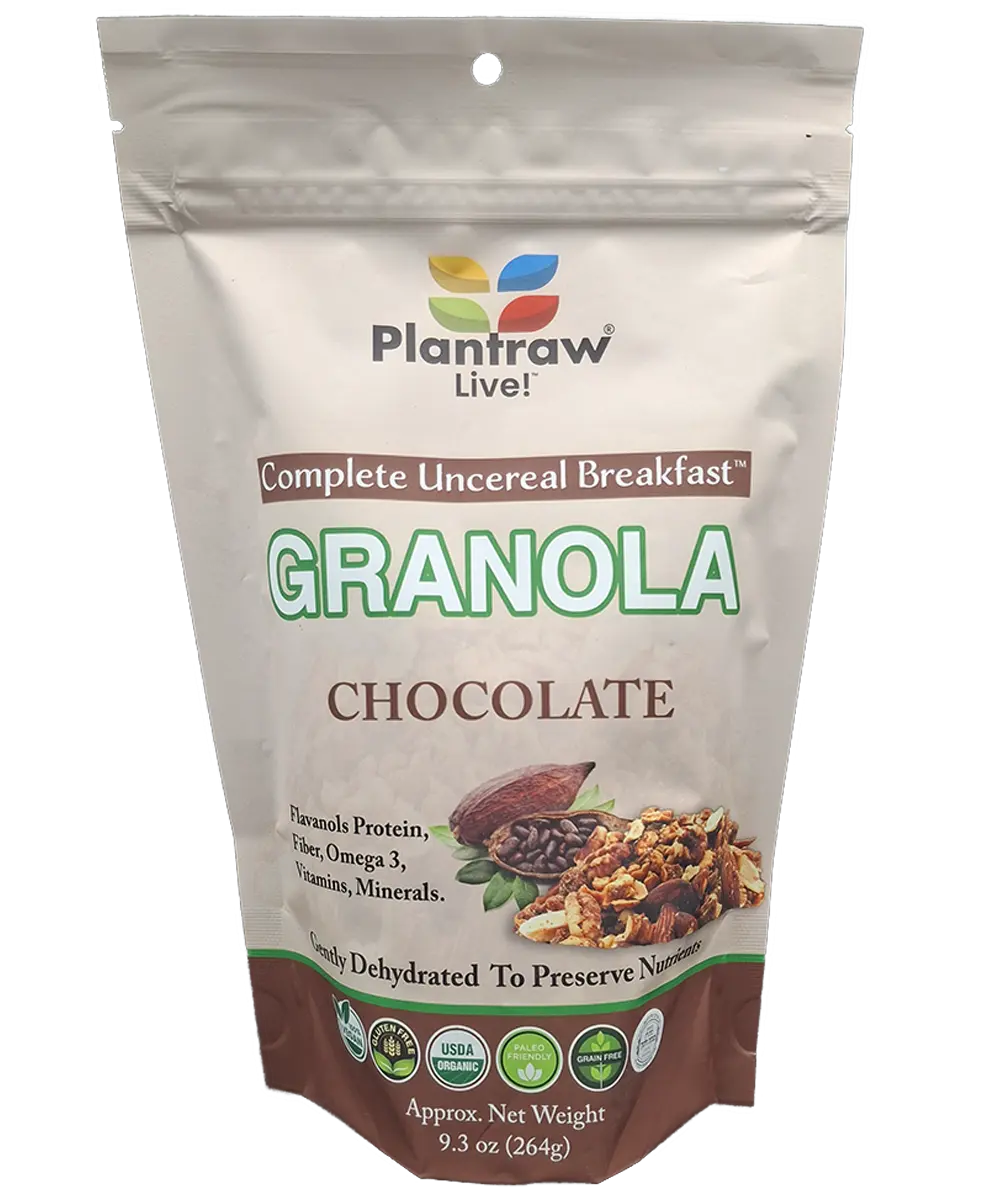 Granola - Chocolate (Grain-free, gluten-free with neither added sugar nor sweeteners)