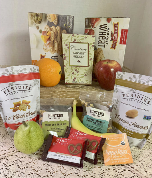Healthy Nut & Fruit Gift Basket - Premium Snacks