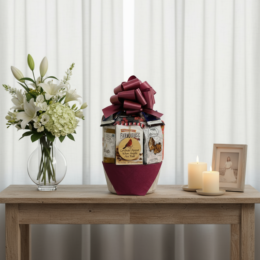 Jenny's Medium Sympathy Gift Basket - Gourmet Condolence Gift