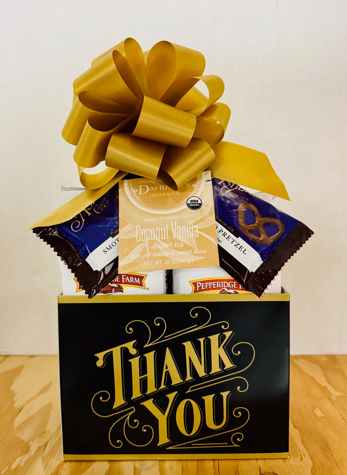Thank You Gift Box - Gourmet Snacks & Cookies