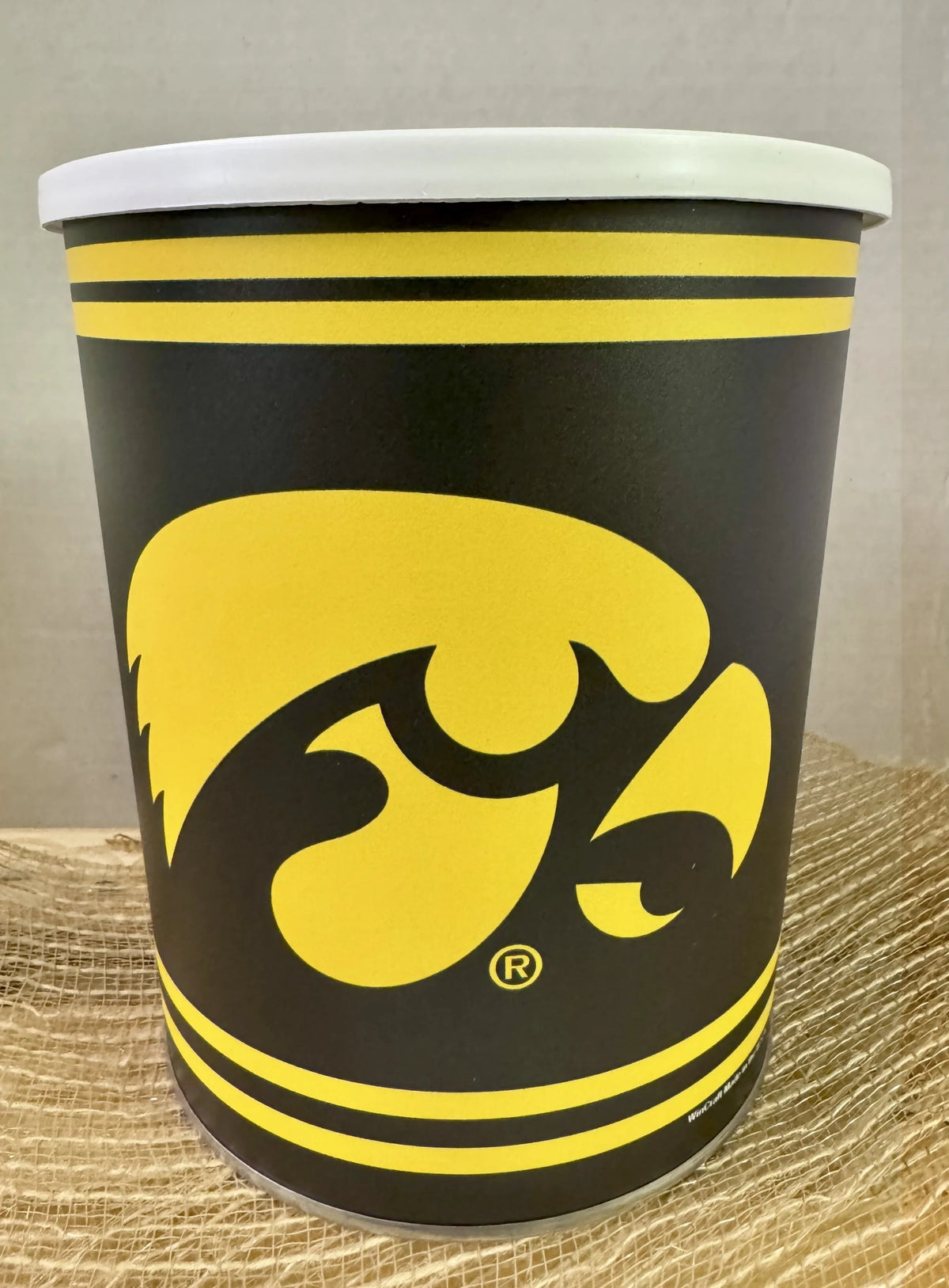 JGB Sports - Iowa Hawkeyes Gift Tin Basket - Made In America