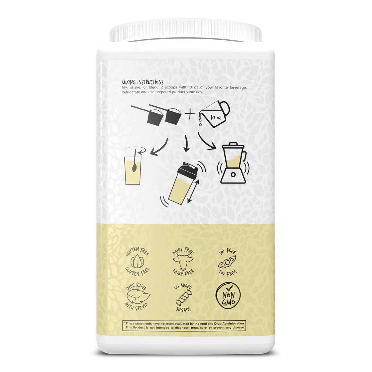 Portions Master Keto Body Protein Peptides Vanilla Cream