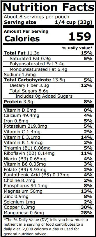 Granola - Original (Grain-free, gluten-free with neither added sugar nor sweeteners)