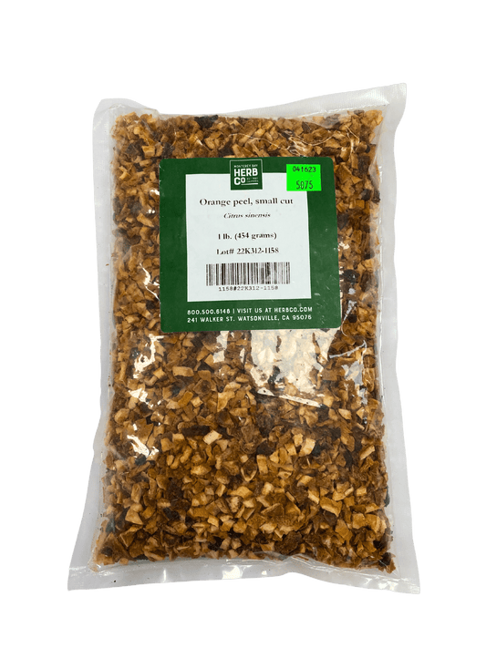 Orange Peel, Cut, Sifted