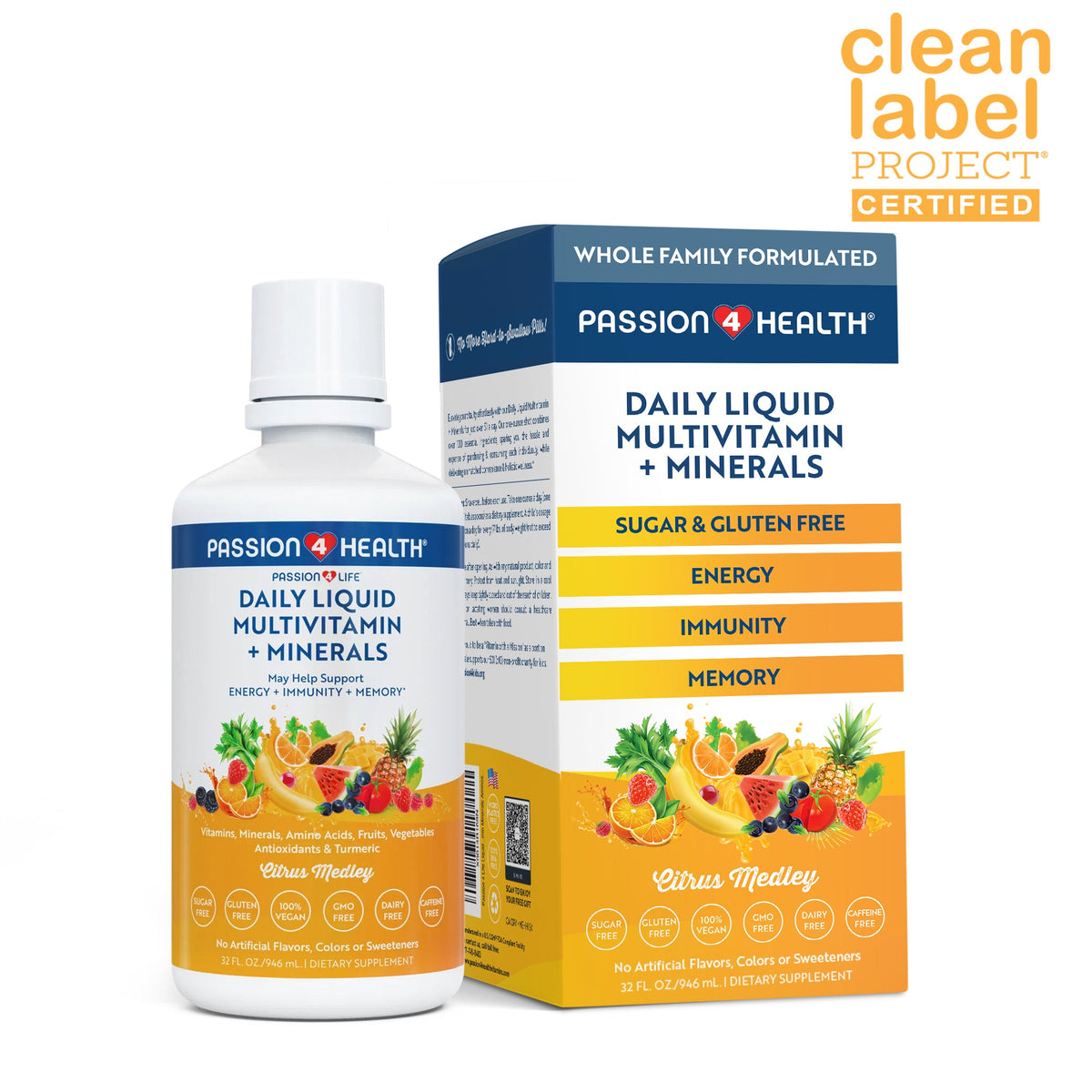 Daily Liquid Multivitamins + Minerals - NutritionAdvice