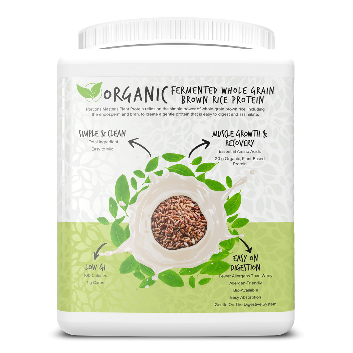Portions Master Plant Protein Unflavored