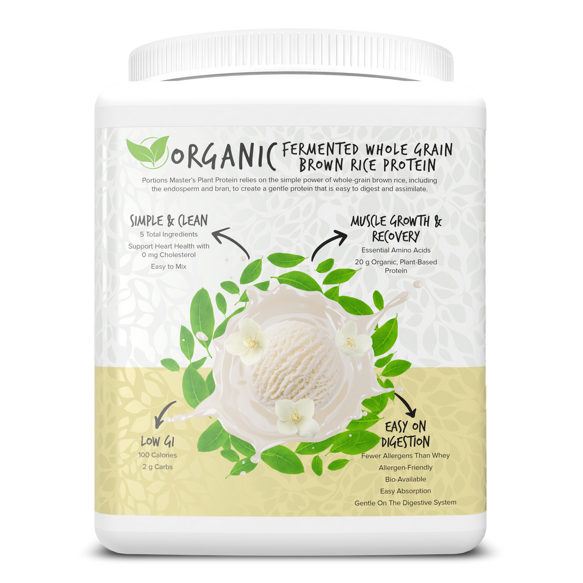 Portions Master Plant Protein Vanilla