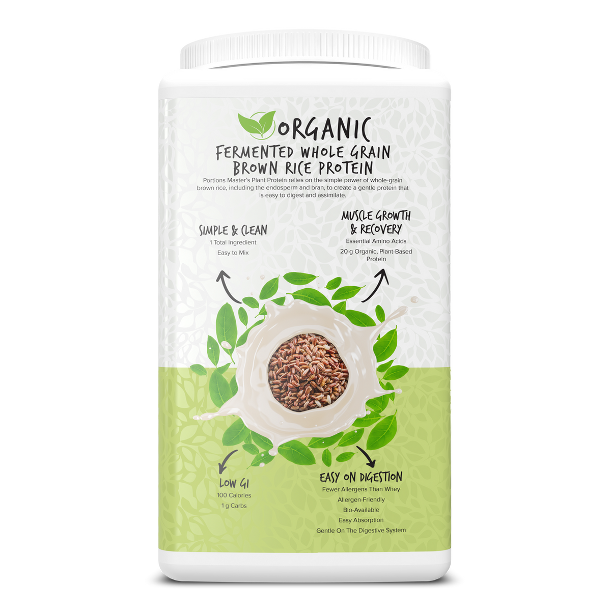 Portions Master Plant Protein Unflavored