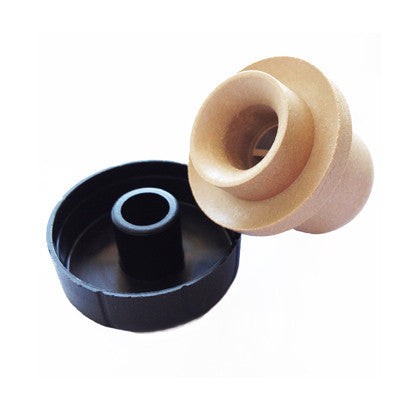 Organic Pour Spout with Cap for Balsamics - Perfect Spill-Free Solution