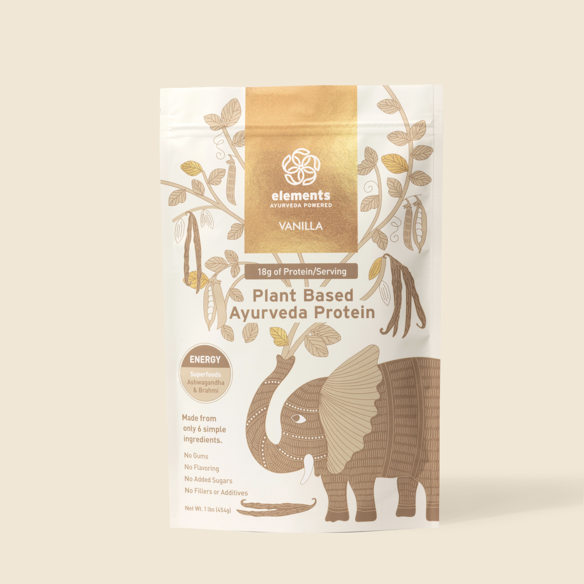 Plant Based Protein Powder: Vanilla (14 Servings)