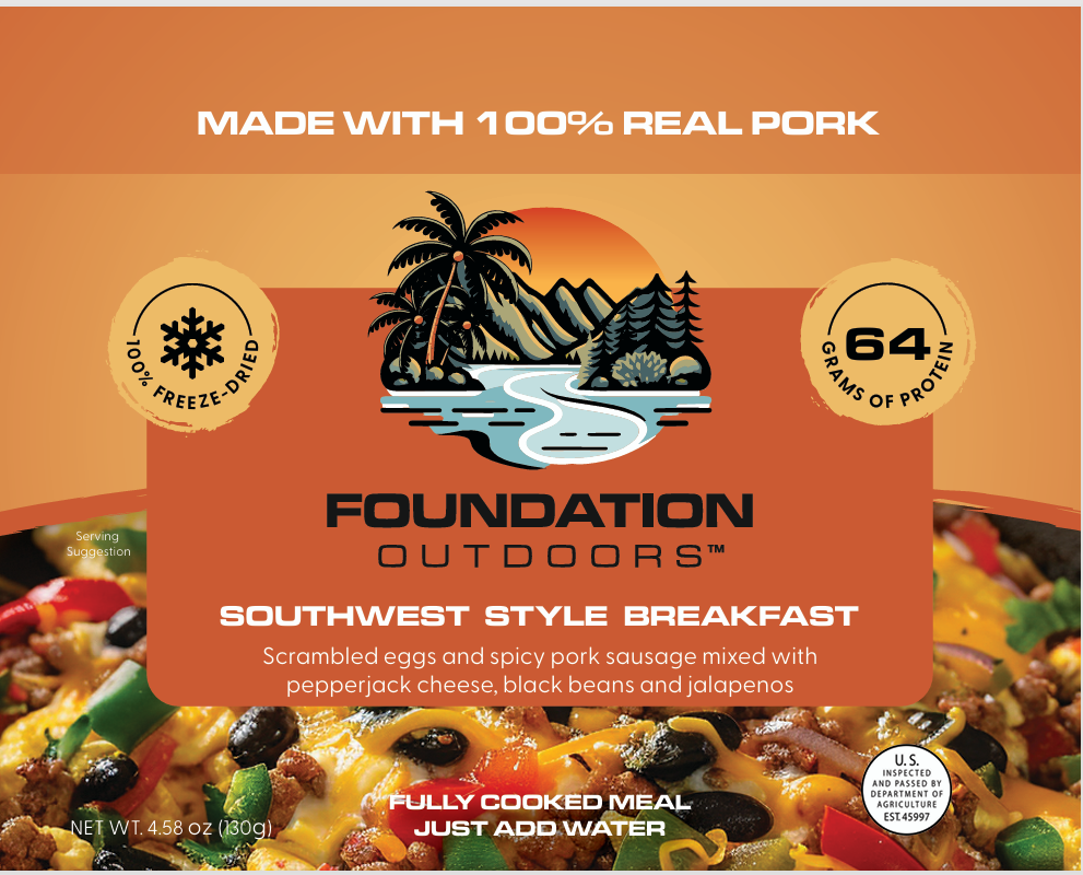 FOUNDATION Outdoors Southwest Style Breakfast Meal